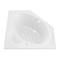 Atlantis Whirlpools Sublime 60 x 60 Corner Air Bathtub 6060SAR - alternate 1